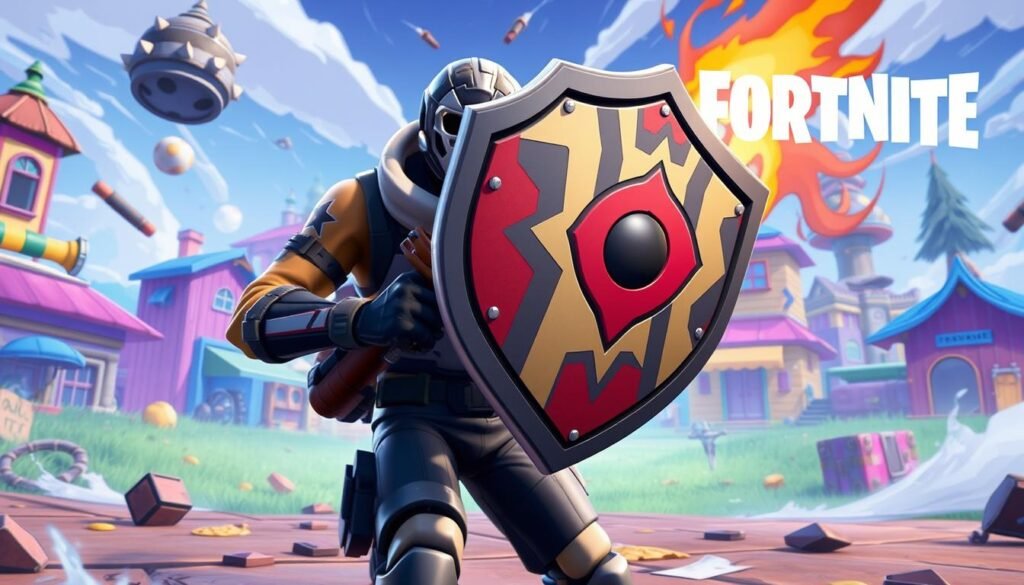 fortnite battle royale ballistic shield