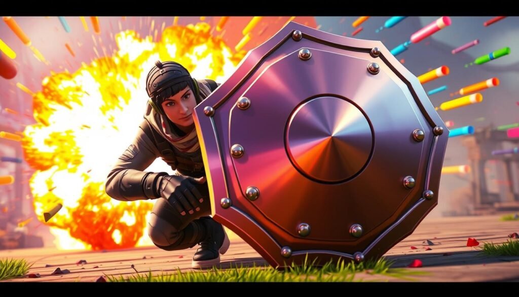fortnite shield strategy