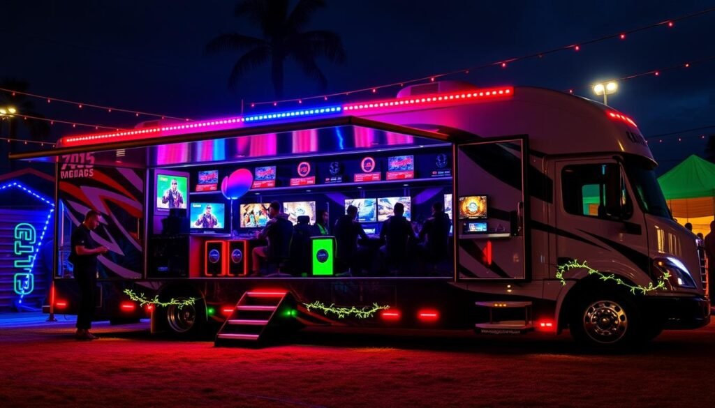 gaming truck rental