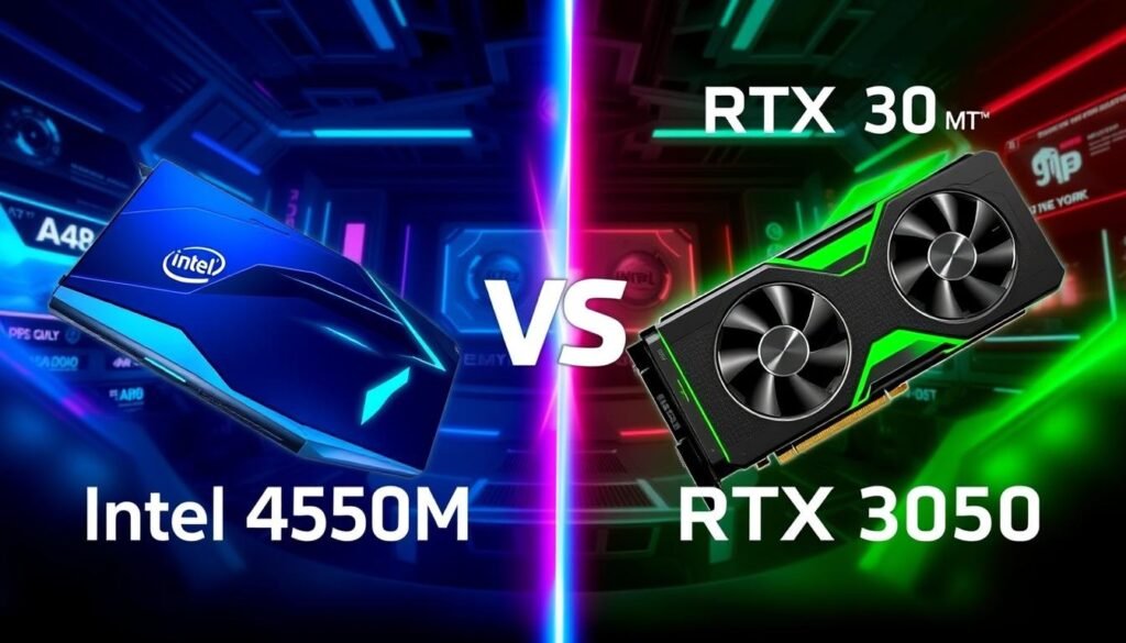 intel arc a550m vs rtx 3050