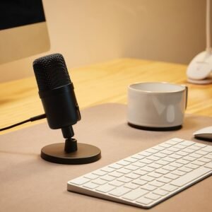Beginner podcast mic setup